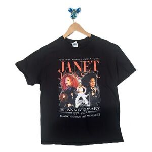 Janet Jackson 50th anniversary memorial T-shirt ￼